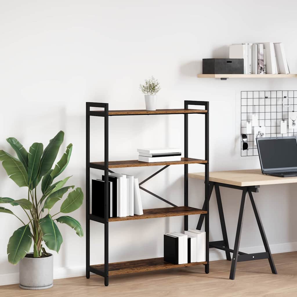 Bücherregal Altholz 80 x 30 x 118 cm Holzwerkstoff