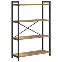 Bücherregal Artisan-Eiche 80 x 30 x 118 cm Holzwerkstoff