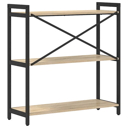 Bücherregal Sonoma-Eiche 80 x 30 x 83 cm Holzwerkstoff