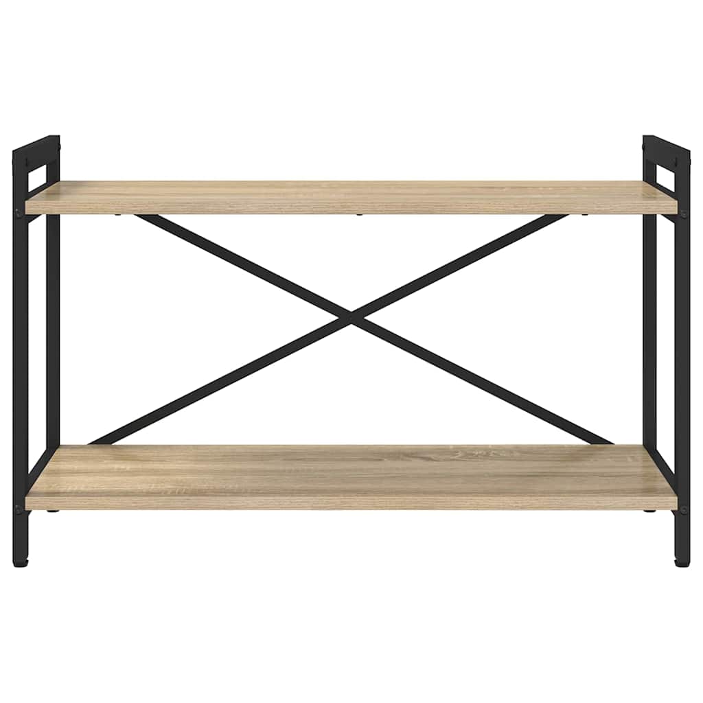 Bücherregal Sonoma-Eiche 80 x 30 x 48,5 cm Holzwerkstoff