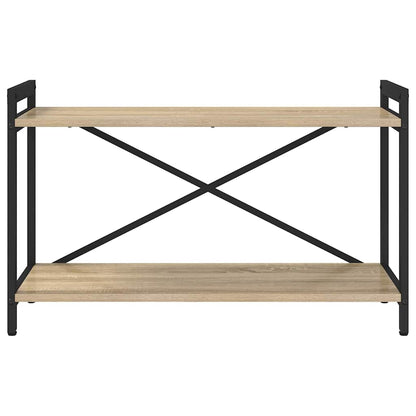Bücherregal Sonoma-Eiche 80 x 30 x 48,5 cm Holzwerkstoff
