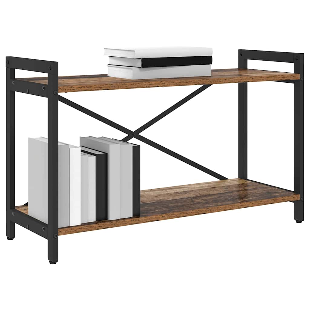 Bücherregal Altholz 80 x 30 x 48,5 cm Holzwerkstoff