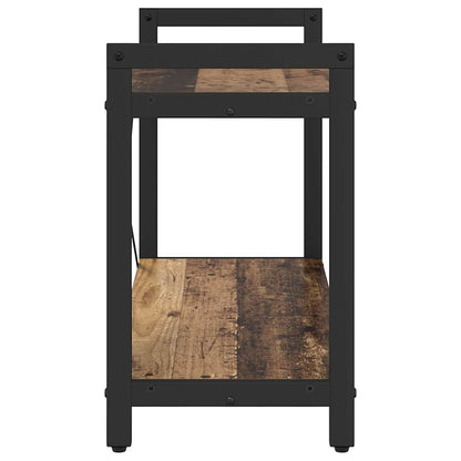 Bücherregal Altholz 80 x 30 x 48,5 cm Holzwerkstoff