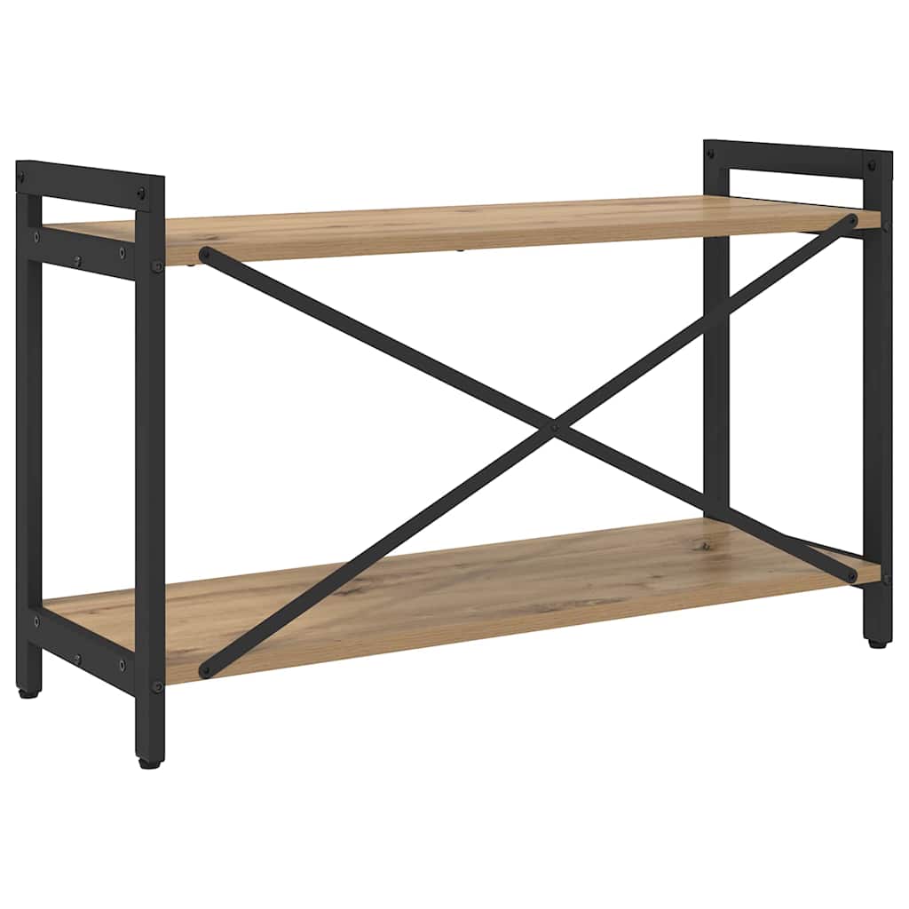 Bücherregal Artisan-Eiche 80 x 30 x 48,5 cm Holzwerkstoff