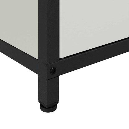 Küchenlagerregal mit Schubladen mit Regal mit Tür Weiß Stahl