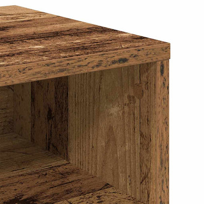 Nachttisch 2 pcs Altholz 40 x 40 x 30 cm Holzwerkstoff