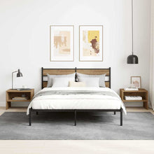 Nachttisch 2 pcs Artisan-Eiche 40 x 40 x 30 cm Holzwerkstoff