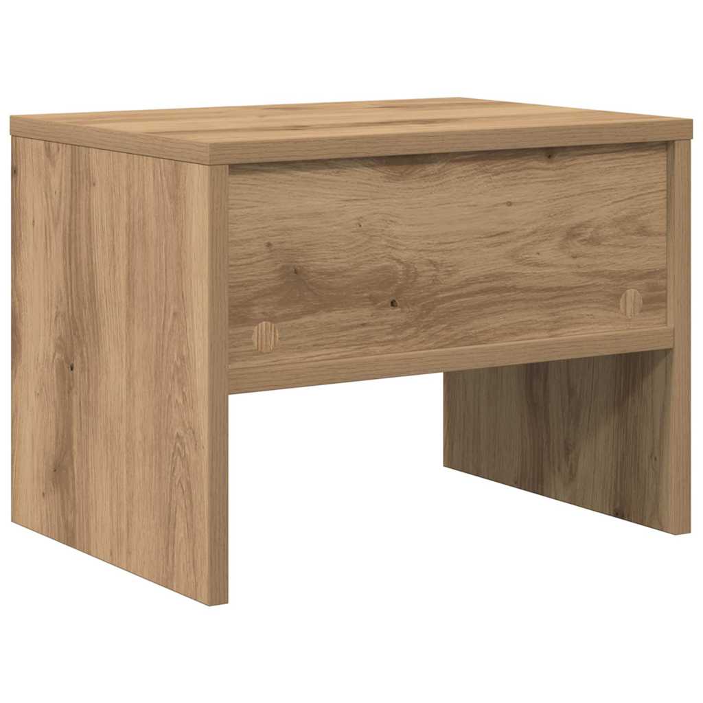Nachttisch 2 pcs Artisan-Eiche 40 x 40 x 30 cm Holzwerkstoff