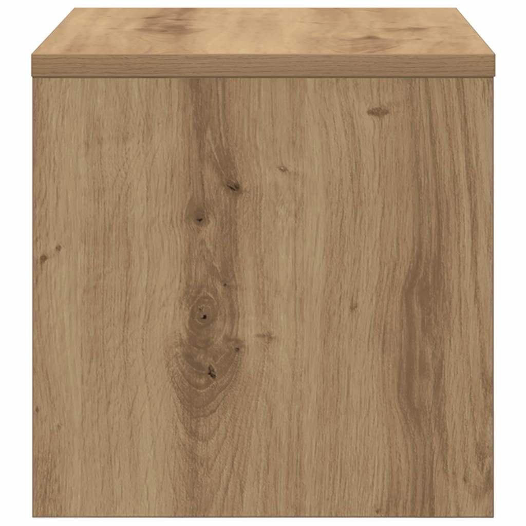 Nachttisch 2 pcs Artisan-Eiche 40 x 40 x 30 cm Holzwerkstoff