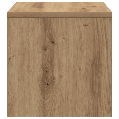 Nachttisch 2 pcs Artisan-Eiche 40 x 40 x 30 cm Holzwerkstoff