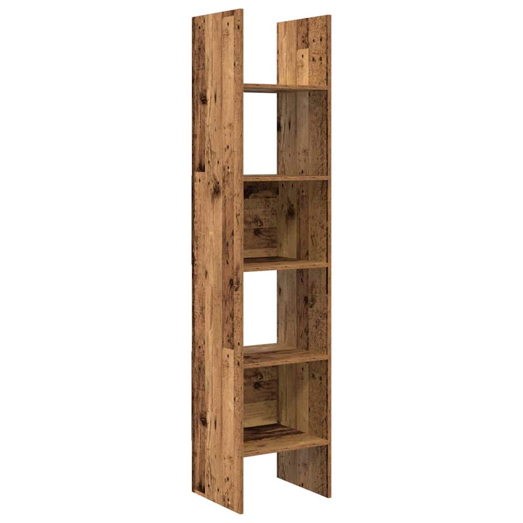 Bücherregal Altholz 40 x 35 x 180 cm Holzwerkstoff