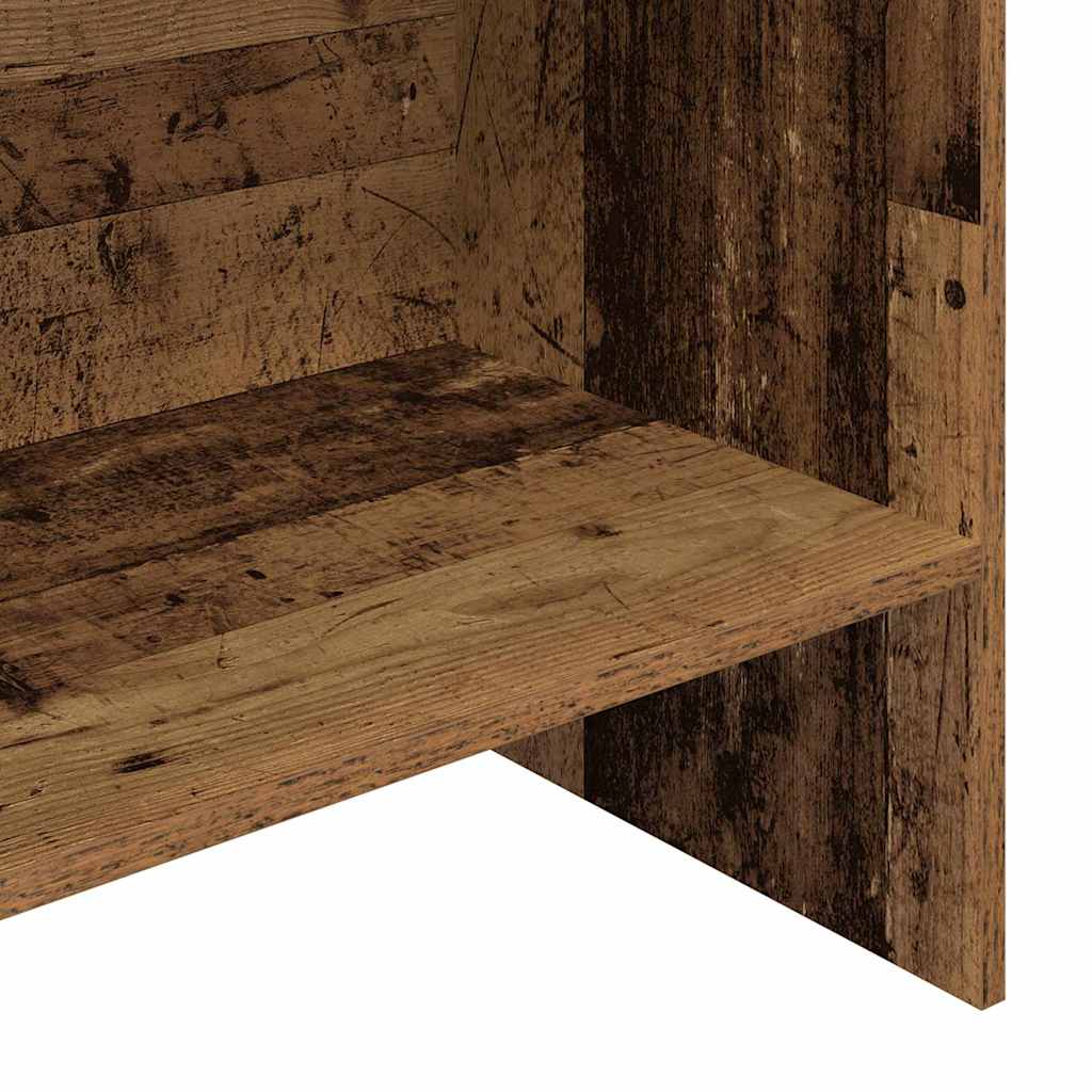 Bücherregal Altholz 60 x 35 x 180 cm Holzwerkstoff