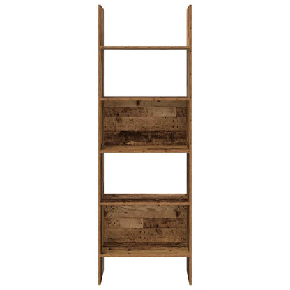 Bücherregal Altholz 60 x 35 x 180 cm Holzwerkstoff
