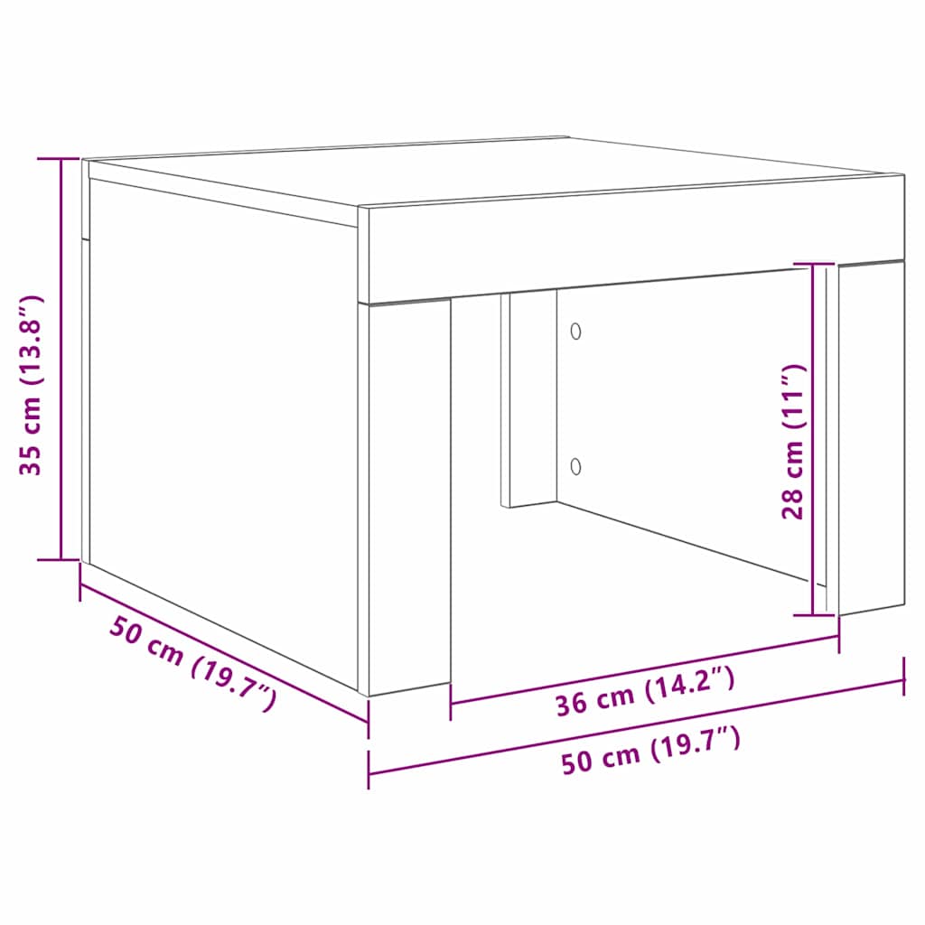 Couchtisch Altholz Holzwerkstoff
