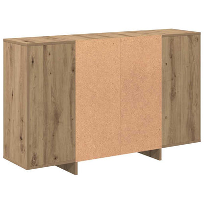 Sideboard Artisan-Eiche 120 x 30 x 75 cm Holzwerkstoff