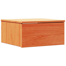 Nachttisch Wachsbraun 37 x 35 x 18,5 cm Massivholz Kiefer