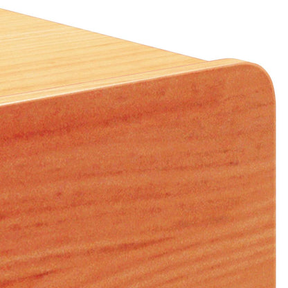 Nachttisch 2 pcs Wachsbraun 44 x 32,5 x 40 cm Massivholz Kiefer