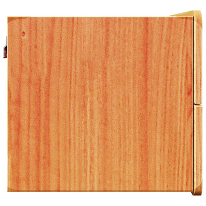 Nachttisch 2 pcs Braun 39 x 34 x 33 cm Kiefer Massivholz