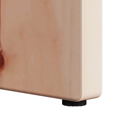 Couchtisch Natur 80 x 50 x 31 cm Massivholz Kiefer