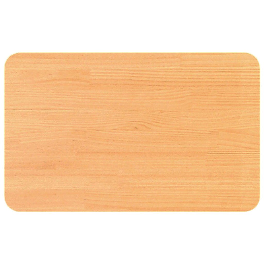 Couchtisch Wachsbraun 80 x 50 x 31 cm Massivholz Kiefer