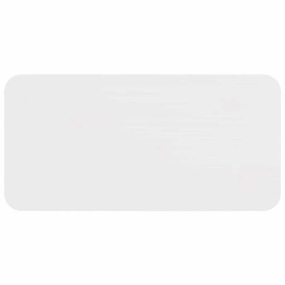 Couchtisch Weiß 80 x 39,5 x 33,5 cm Massivholz Kiefer