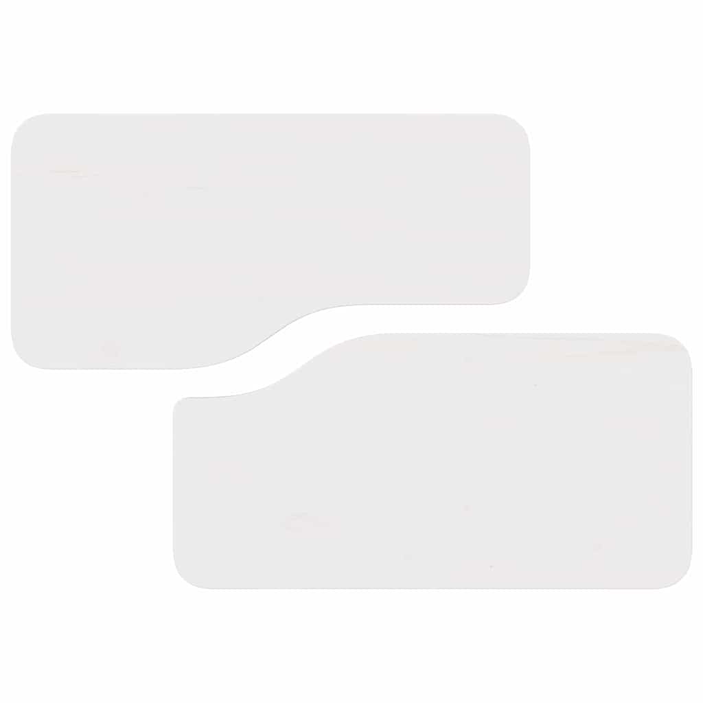 Couchtisch Weiß 100 x 69 x 35.5 cm Massivholz Kiefer