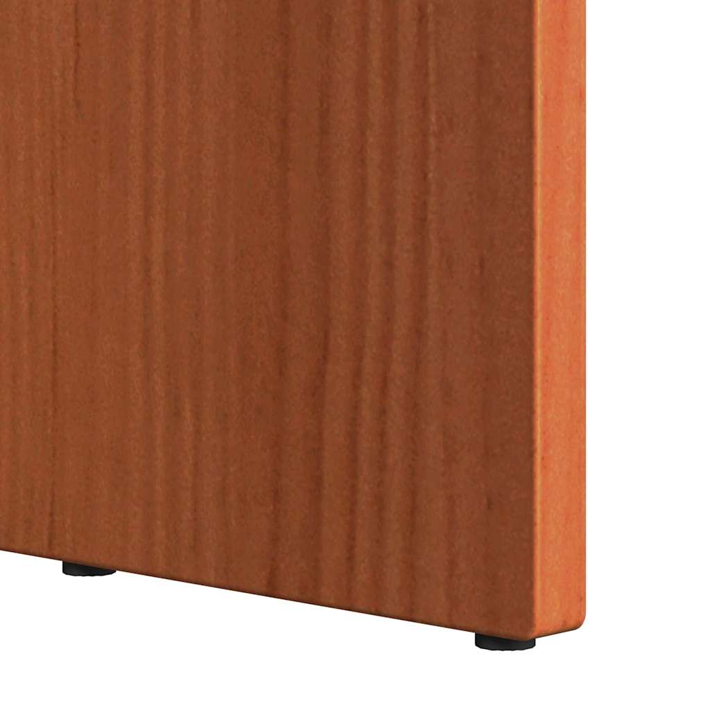 Couchtisch Wachsbraun 50 x 50 x 35 cm Massivholz Kiefer