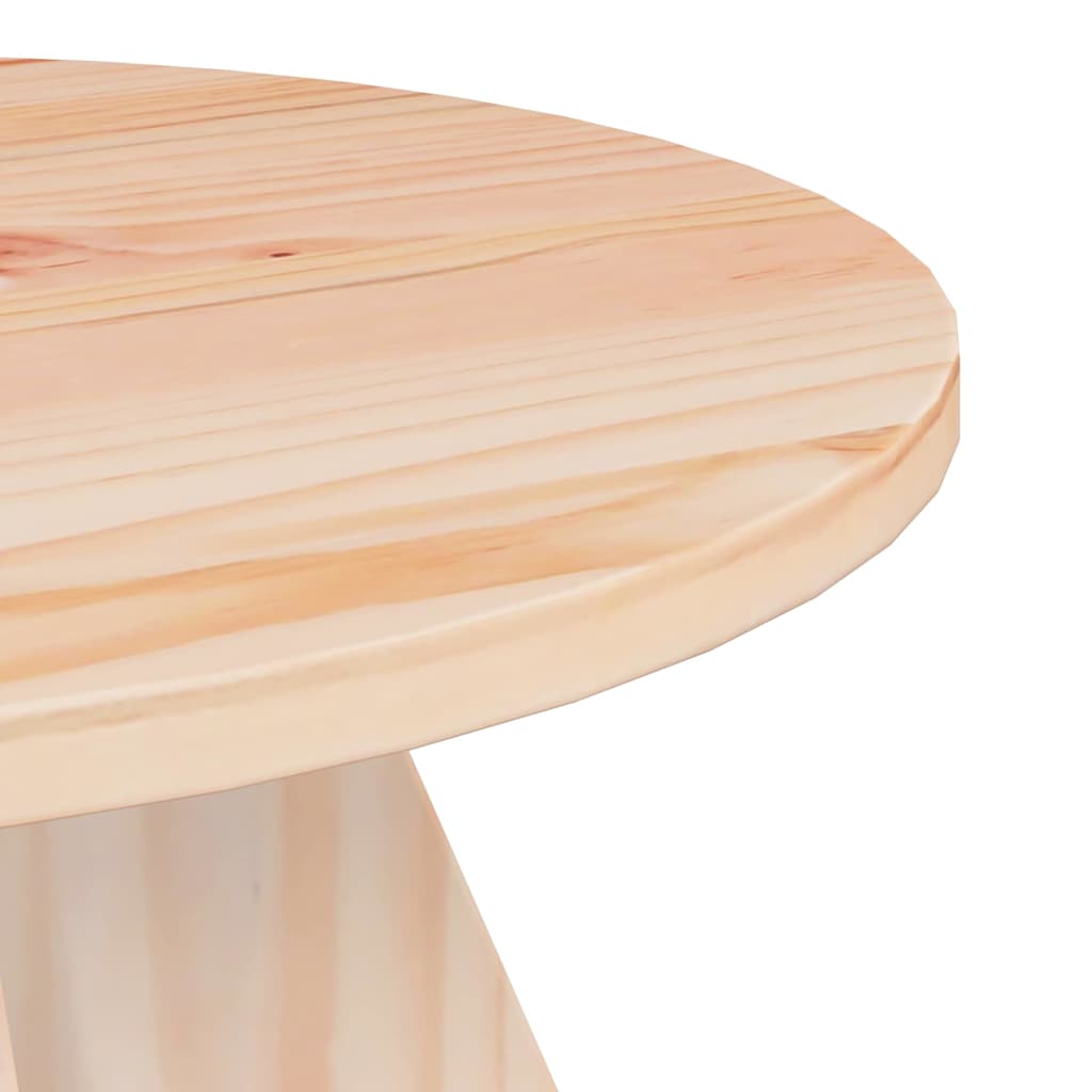 Couchtisch 3 pcs Natur 49 x 49 x 30 cm Massivholz Kiefer