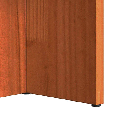 Couchtisch Wachsbraun 80 x 39,5 x 35 cm Massivholz Kiefer