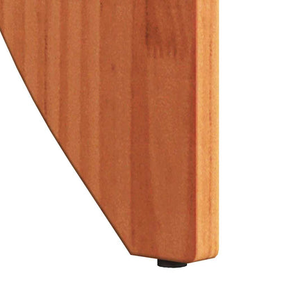 Couchtisch 2 pcs Wachsbraun 41,5 x 41,5 x 44 cm