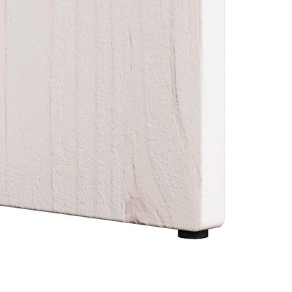 Couchtisch 2 pcs Weiß 41,5 x 41,5 x 41 cm Massivholz Kiefer