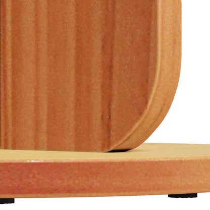 Beistelltisch Wachsbraun 39.5 x 39.5 x 53.5 cm