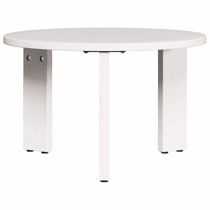 Couchtisch 2 pcs Weiß 47,5 x 47,5 x 27 cm Massivholz Kiefer