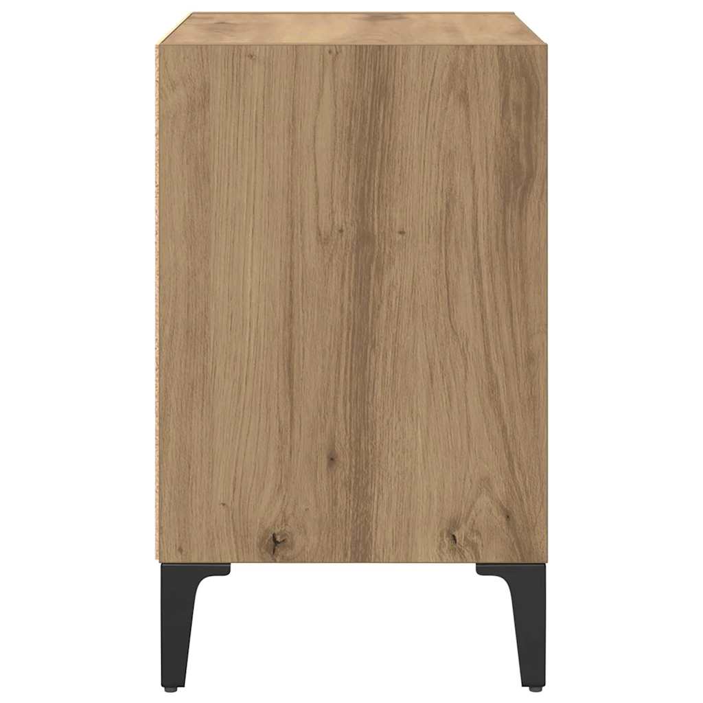 Nachttisch 2 pcs Artisan-Eiche 40 x 30 x 50 cm Holzwerkstoff