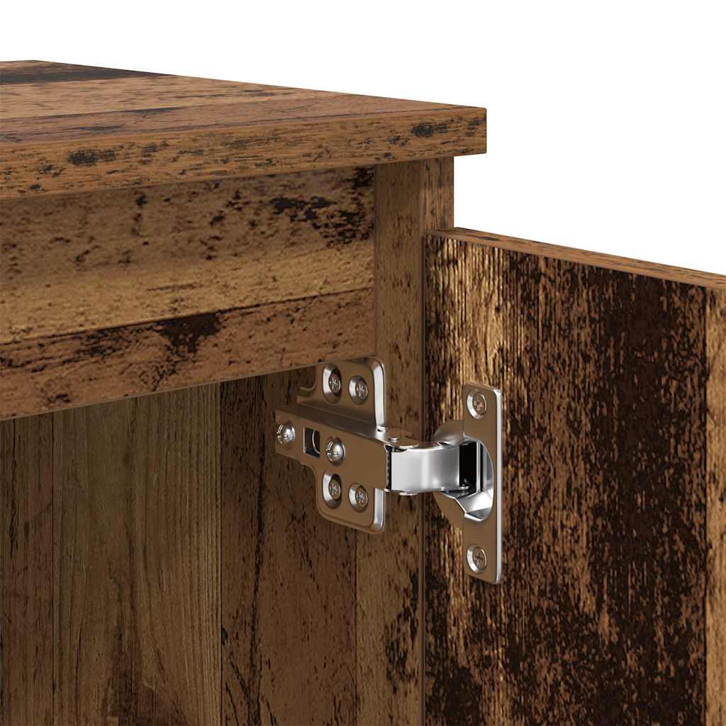 Nachttisch Altholz 40 x 30 x 50 cm Holzwerkstoff