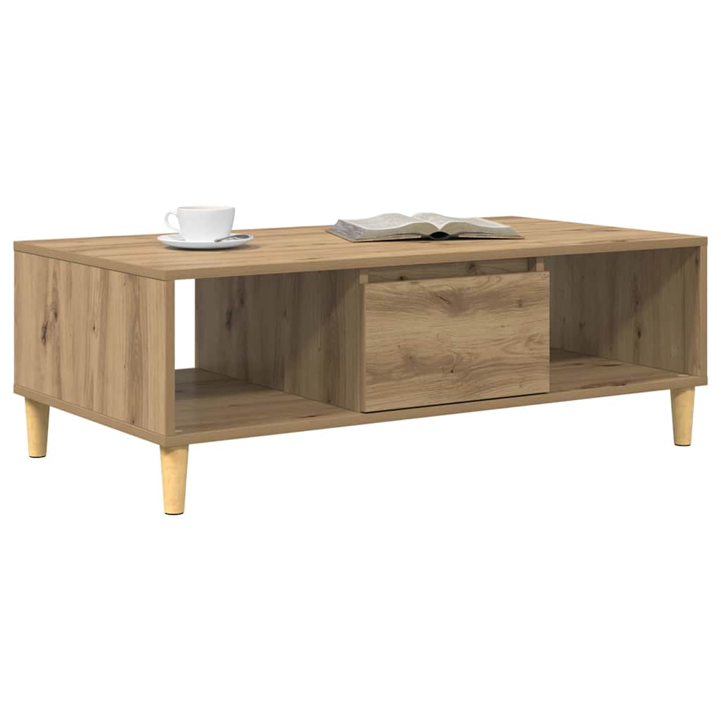 Couchtisch Artisan-Eiche 103,5 x 60 x 35 cm Holzwerkstoff