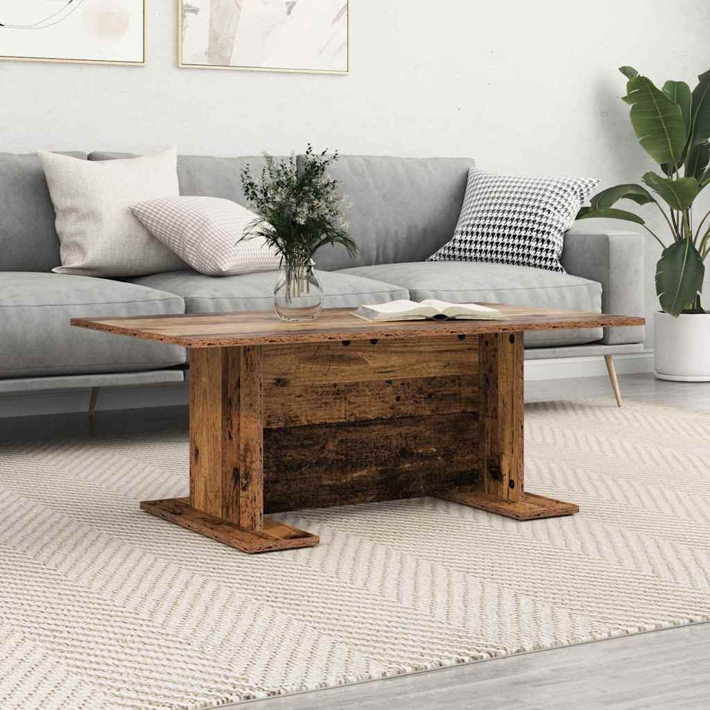 Couchtisch Altholz 103.5 x 60 x 40 cm Holzwerkstoff