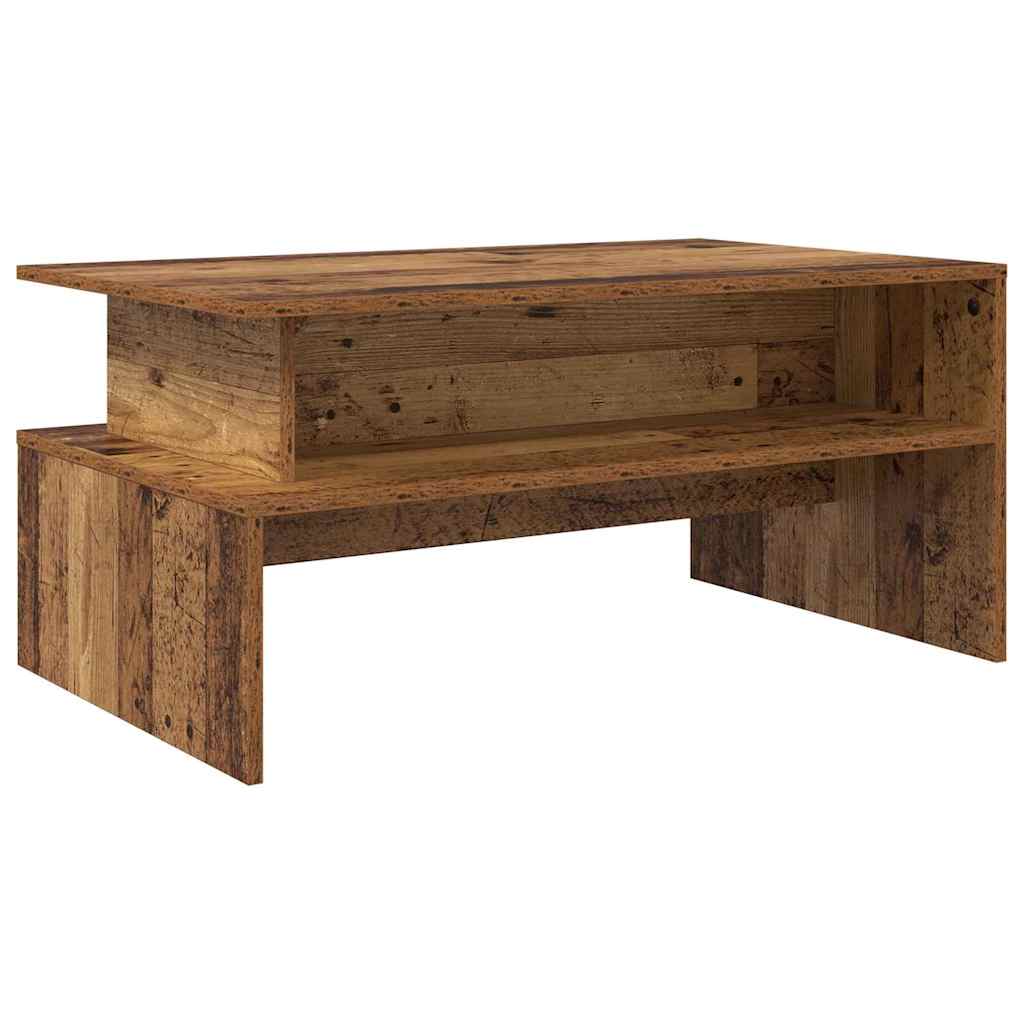 Couchtisch Altholz 90 x 55 x 42,5 cm Holzwerkstoff