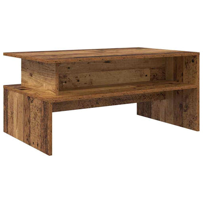 Couchtisch Altholz 90 x 55 x 42,5 cm Holzwerkstoff