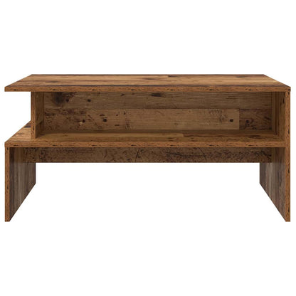 Couchtisch Altholz 90 x 55 x 42,5 cm Holzwerkstoff