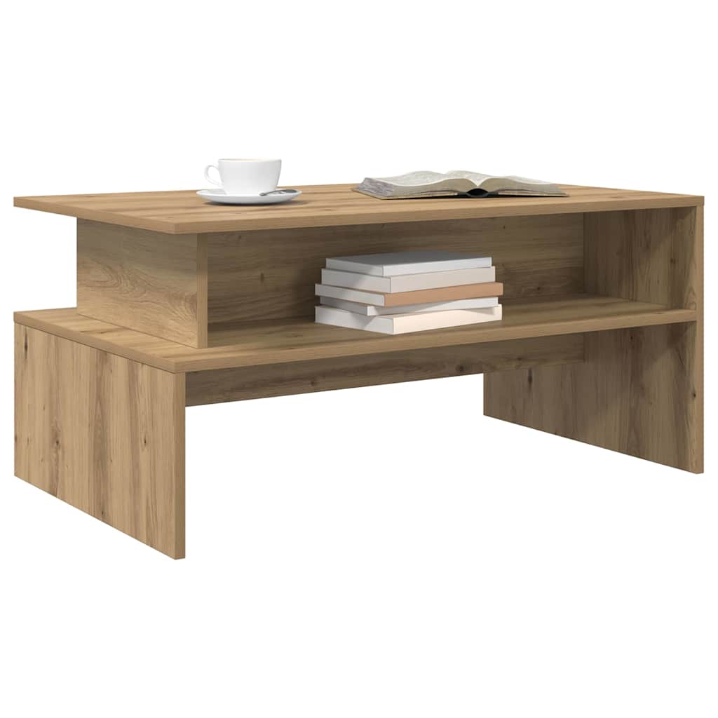 Couchtisch Artisan-Eiche 90 x 55 x 42,5 cm Holzwerkstoff