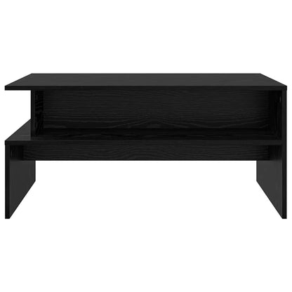 Couchtisch Schwarz Eichen-Optik 90 x 55 x 42,5 cm Holzwerkstoff