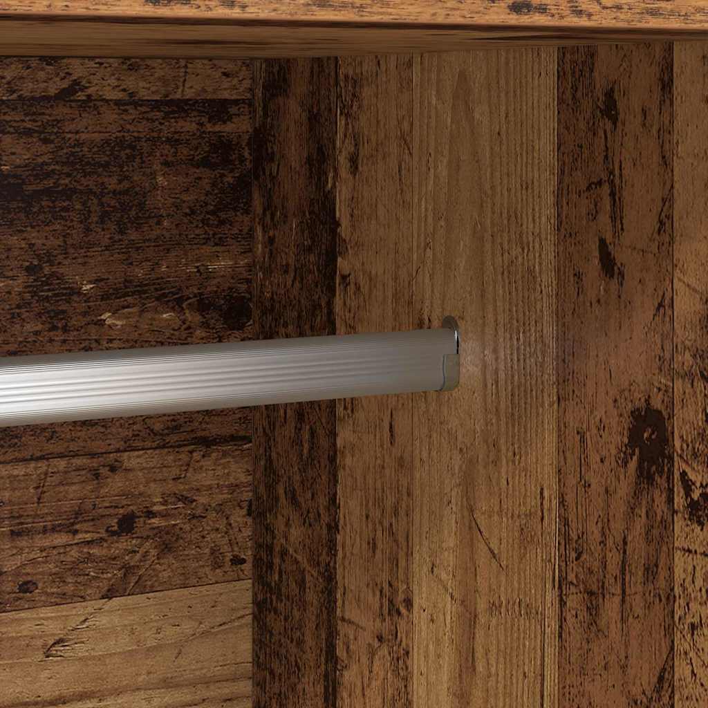 Kleiderschrank Altholz 82,5 x 51,5 x 180 cm Holzwerkstoff