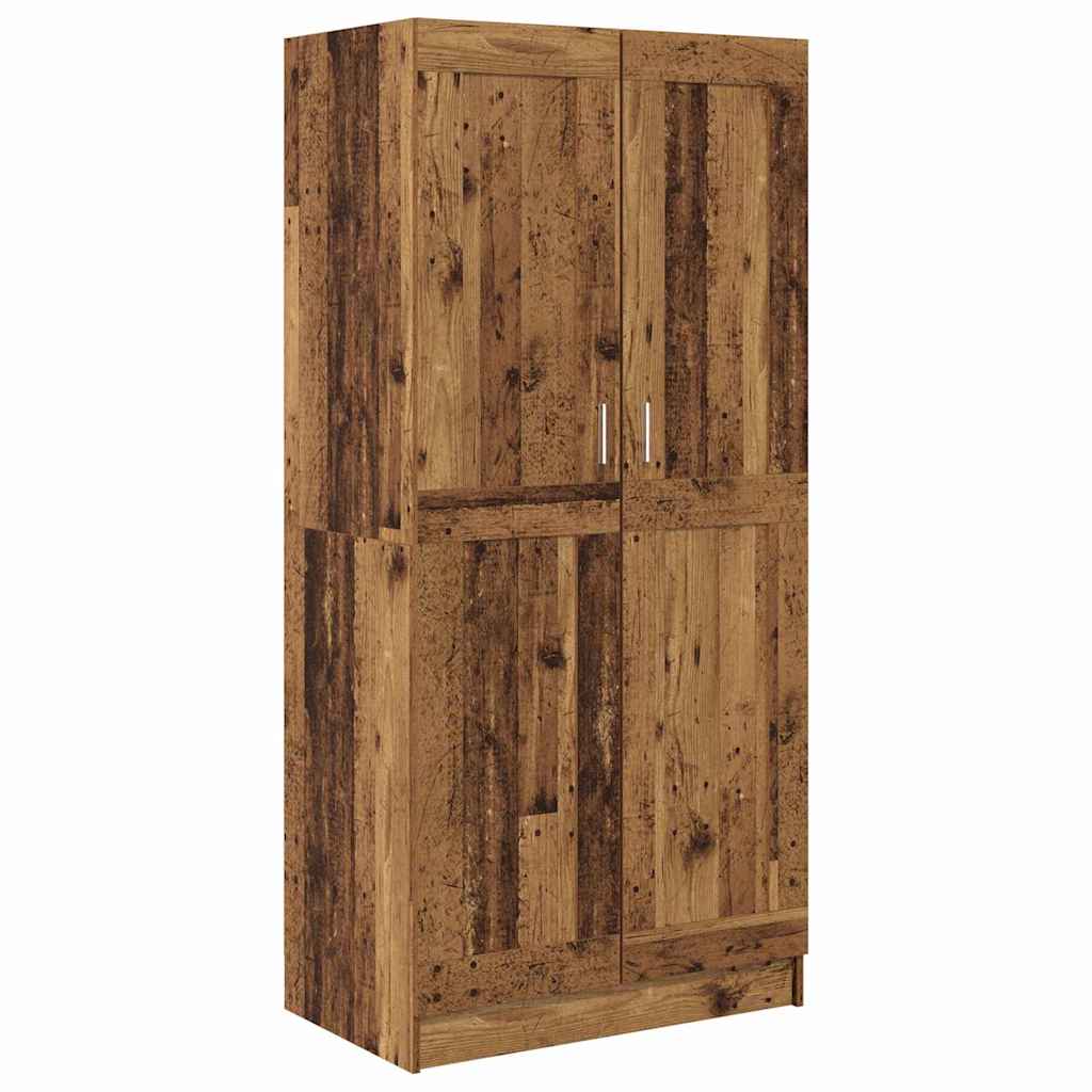 Kleiderschrank Altholz 82,5 x 51,5 x 180 cm Holzwerkstoff