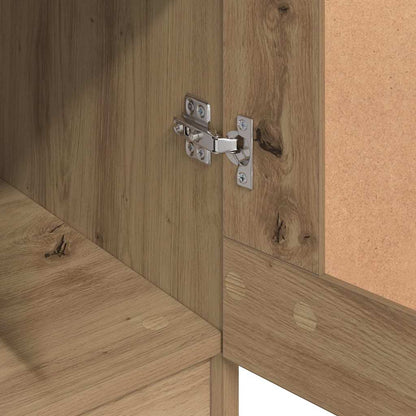 Kleiderschrank Artisan-Eiche 82,5 x 51,5 x 180 cm Holzwerkstoff