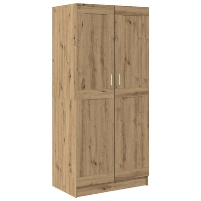 Kleiderschrank Artisan-Eiche 82,5 x 51,5 x 180 cm Holzwerkstoff