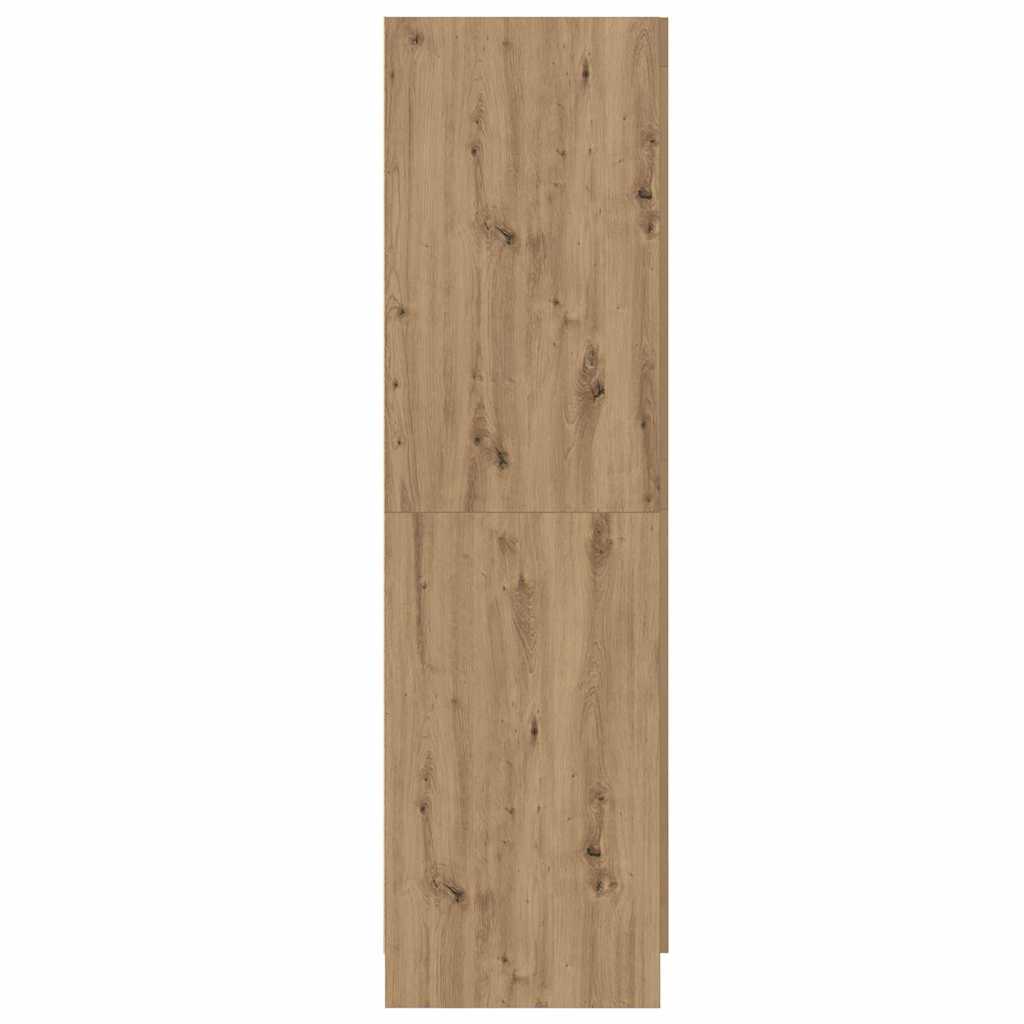 Kleiderschrank Artisan-Eiche 82,5 x 51,5 x 180 cm Holzwerkstoff