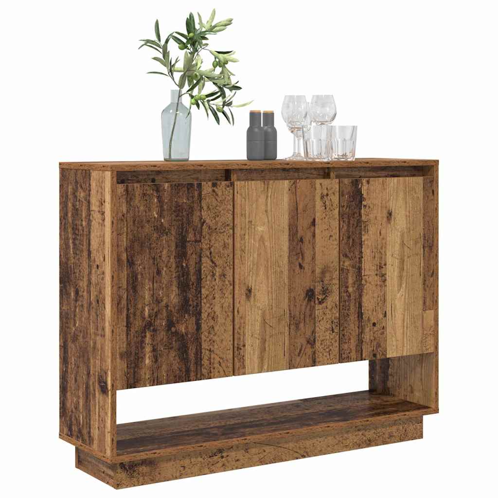 Sideboard Altholz 97 x 29 x 75 cm Holzwerkstoff