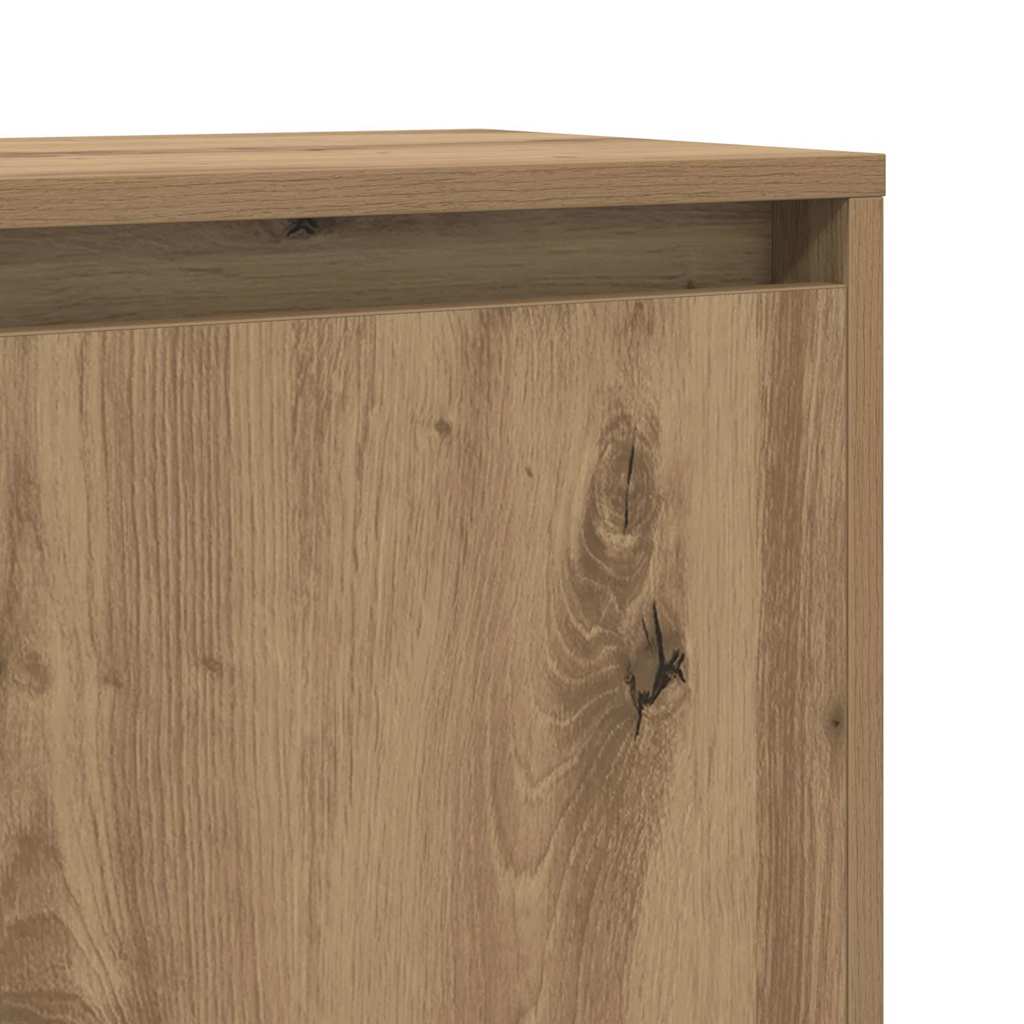 Sideboard Artisan-Eiche 97 x 29 x 75 cm Holzwerkstoff