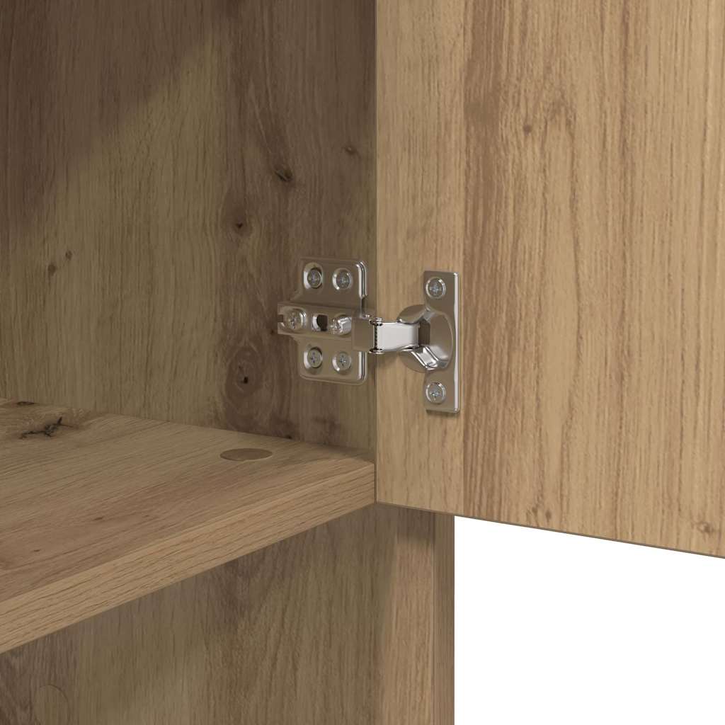 Sideboard Artisan-Eiche 97 x 29 x 75 cm Holzwerkstoff